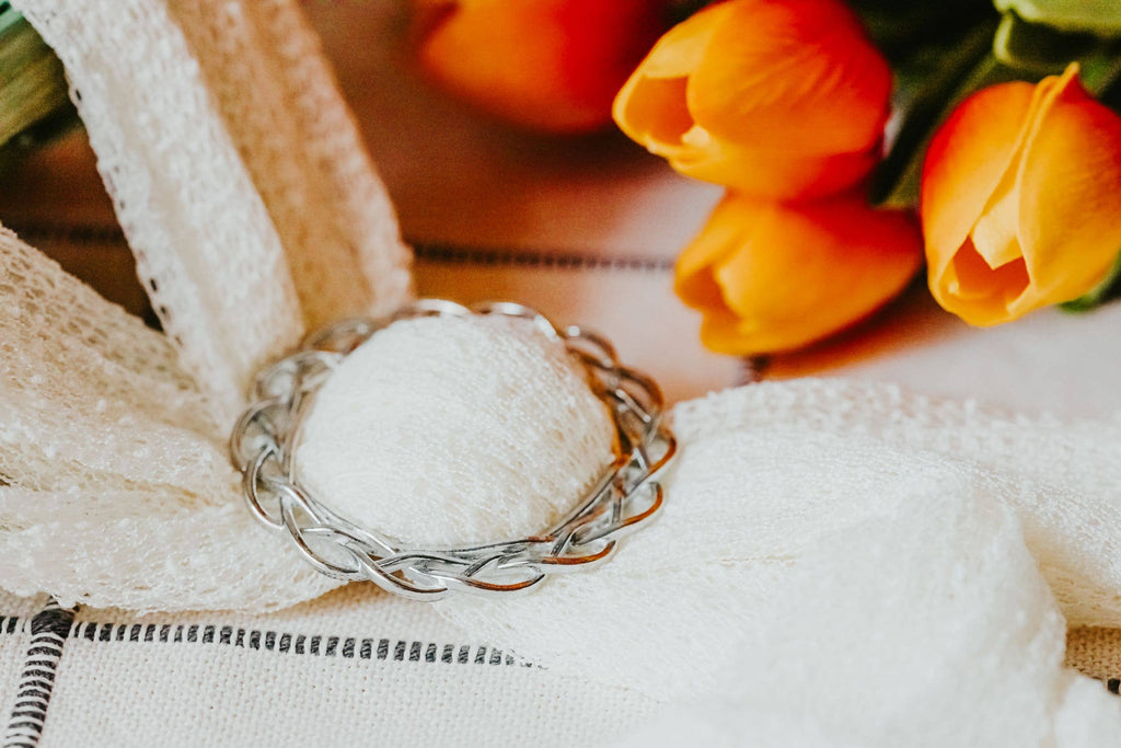 Pewter - Scarf Ring - Circle