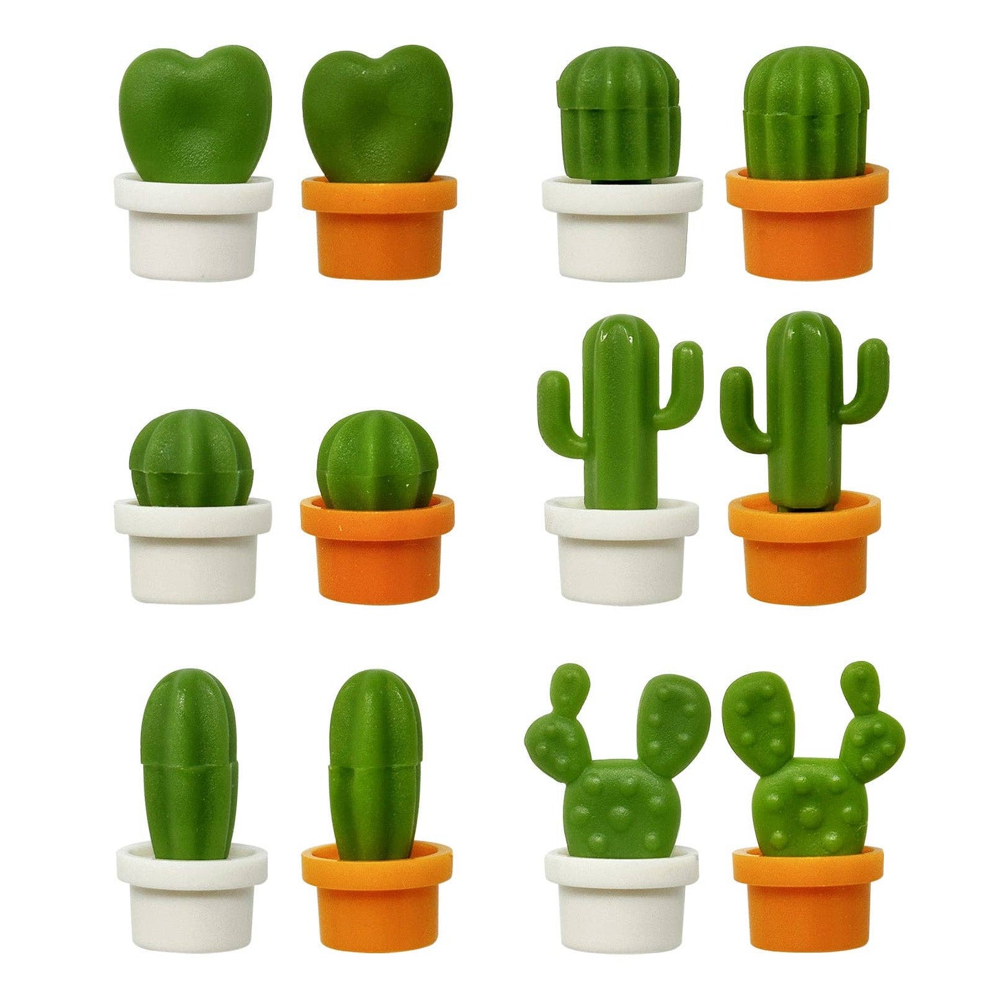 Refrigerator Magnets for Kitchen: Mini Cactus