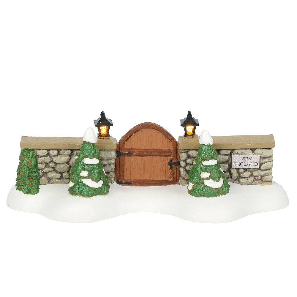 New England Village Gate Dept 56 SALE!!