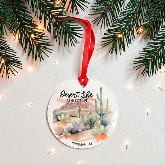 Desert Life Acrylic Ornament Kingman Az