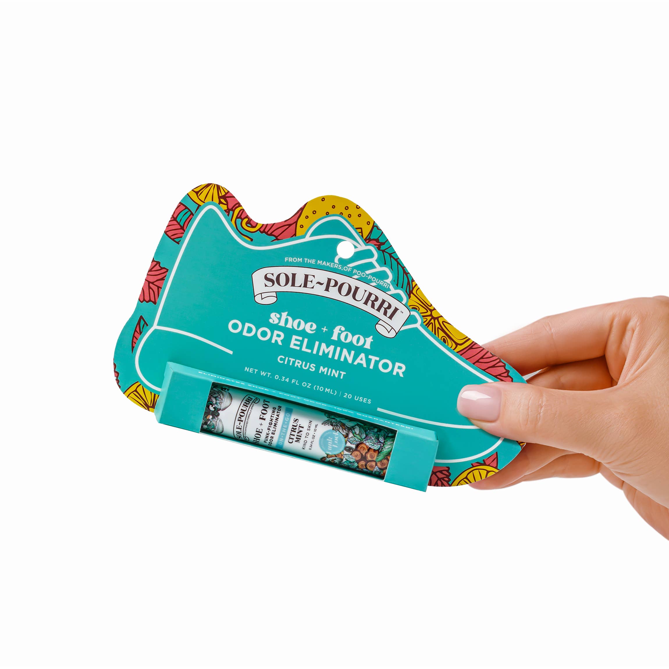 Pourri Shoe + Foot Odor Eliminator Citrus Mint