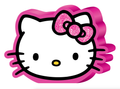 Hello Kitty Glitter Wall Sign