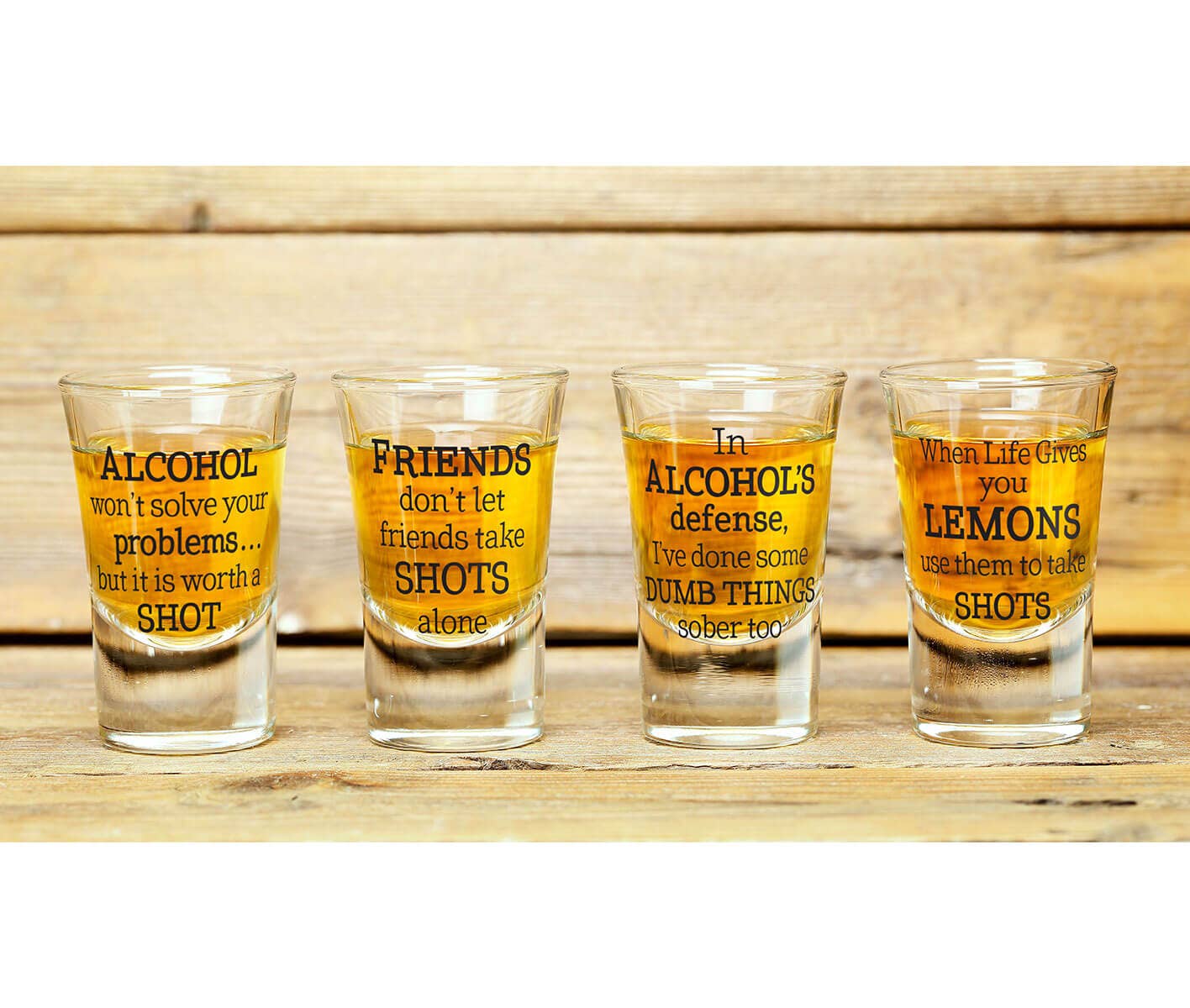 Tied the Knot Wedding Day Shot Glass