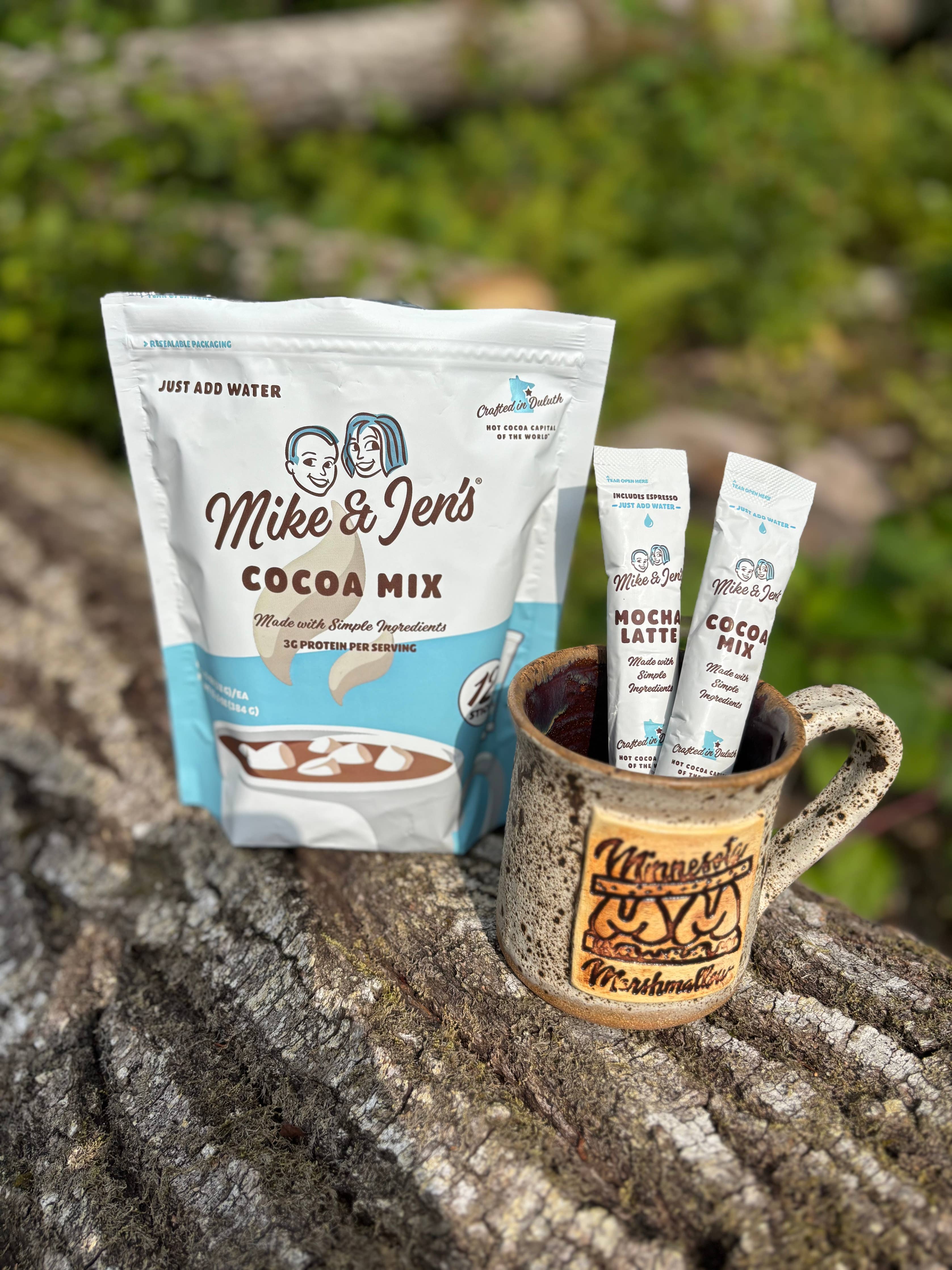 Mike and Jen's Single Serve Hot Cocoa Packets