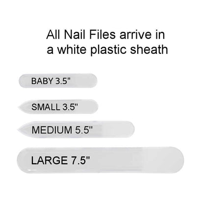 Plant Mom Cannabis Hand Painted Crystal Nail File: Medium