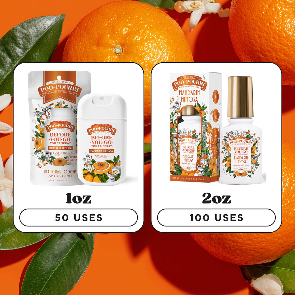 Poo~Pourri Mandarin Mimosa 2oz Spray