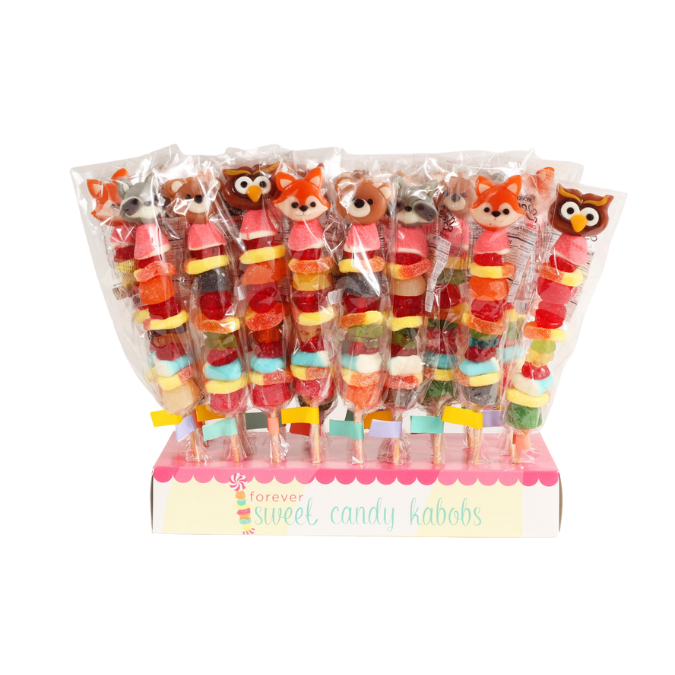 Woodland Characters Gummy Kabobs