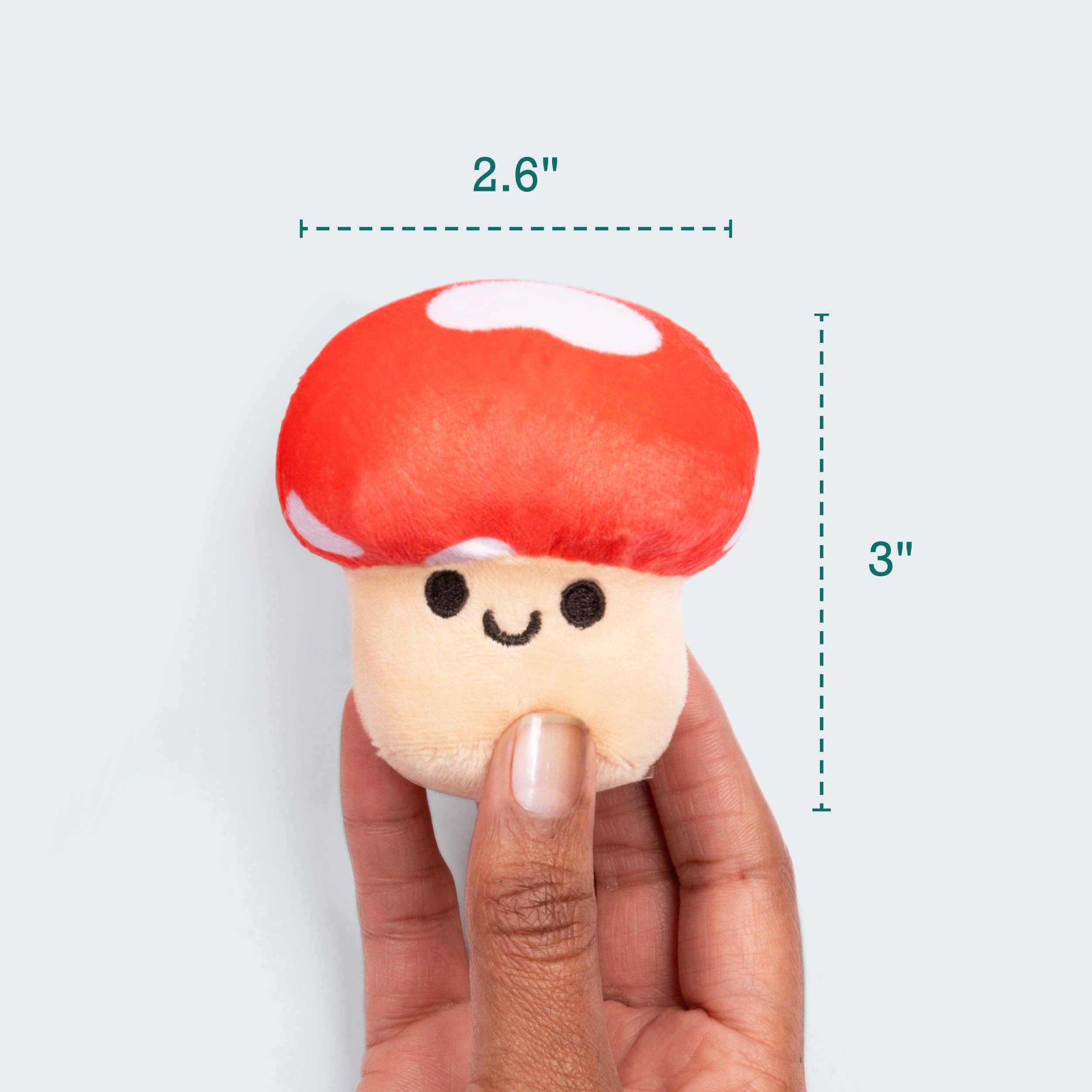 Emotional Support Mushrooms - Set of 5 Fungi Friends