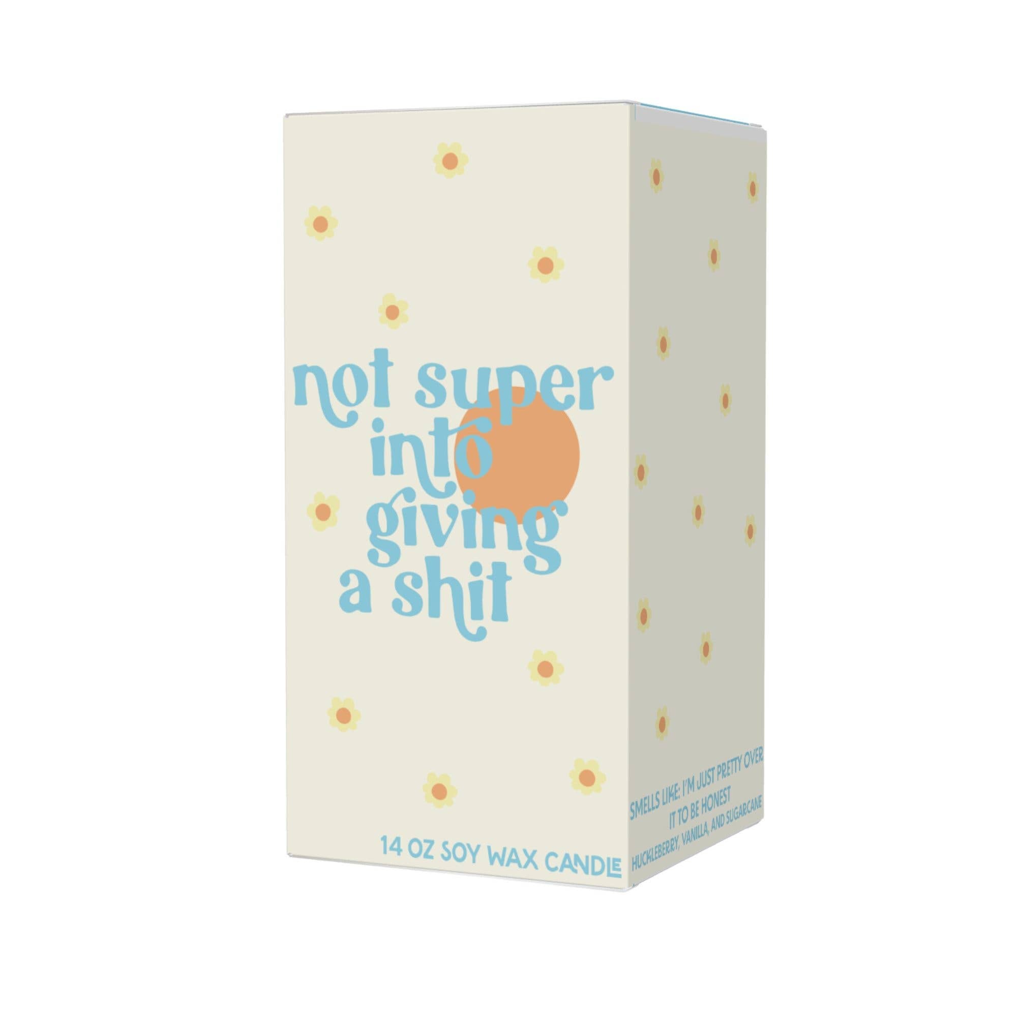 Not Super Into Giving a Shit Candle