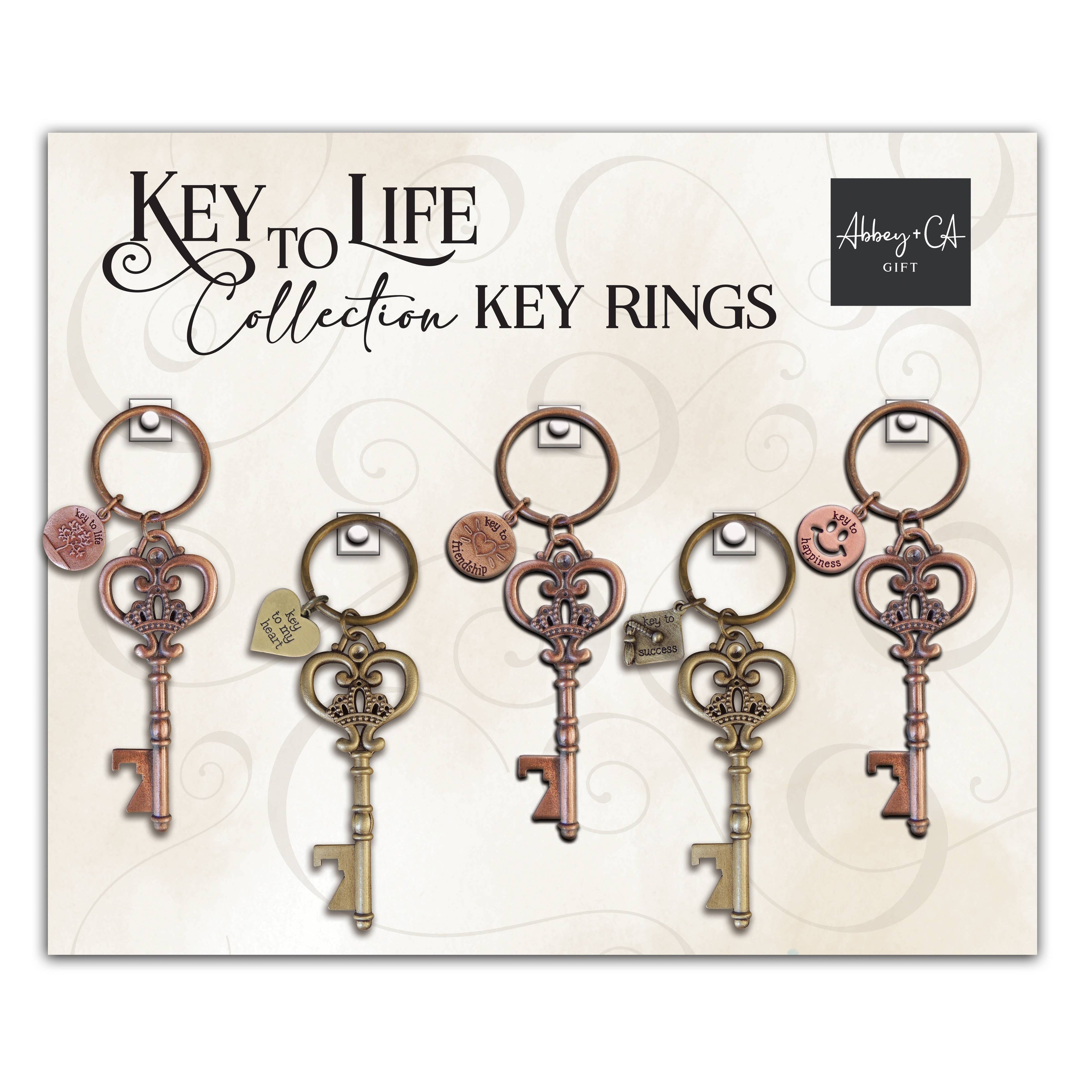 Key To Life Antique Key Ring Collection