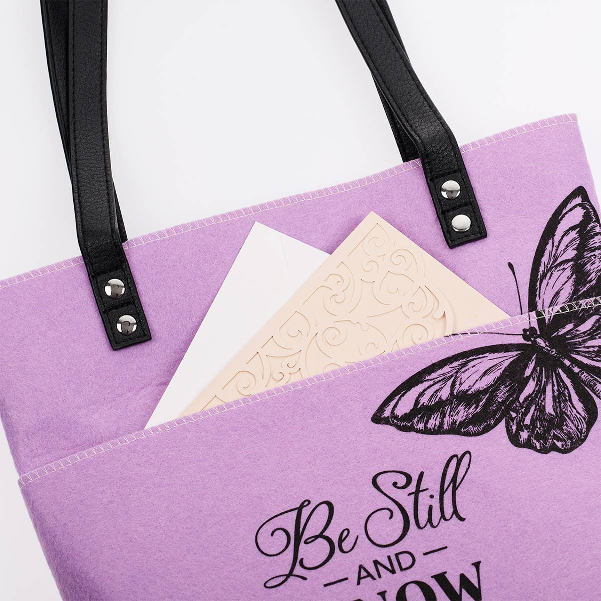 Be Still & Know Bible Tote Bag