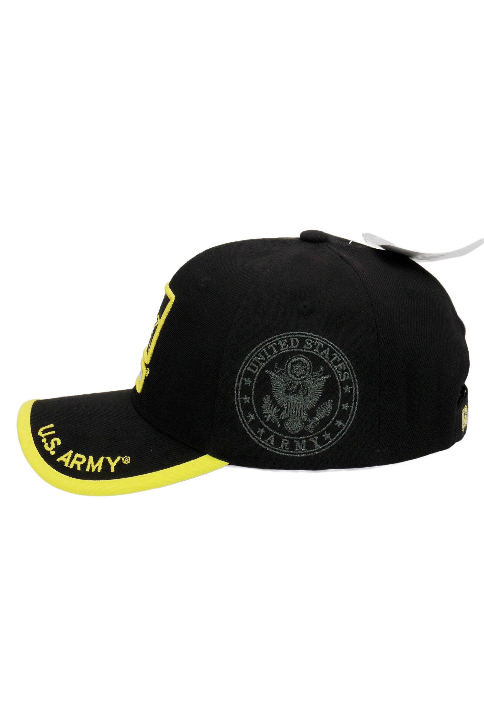 U.S. Army Star Logo Licensed Baseball Cap: BLACK / ONE SIZE