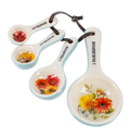 Oh Happy Daisy Ceramic Measuring Spoon Set of 4