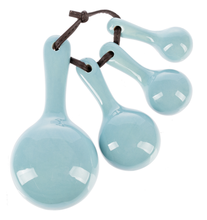 Oh Happy Daisy Ceramic Measuring Spoon Set of 4