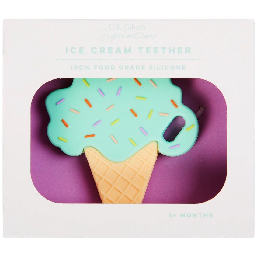 Ice Cream Cone Silicone Teether