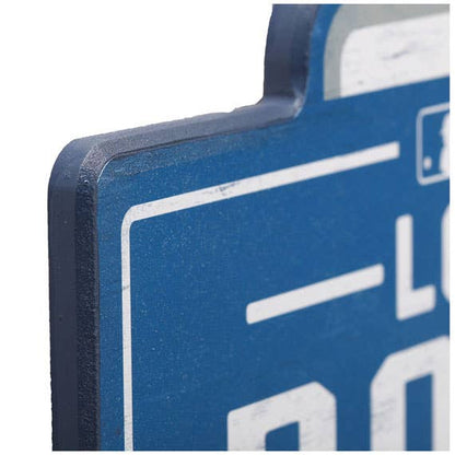 Los Angeles Dodgers Base Wood Wall Decor