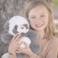 Grey & White Panda Plush Toy