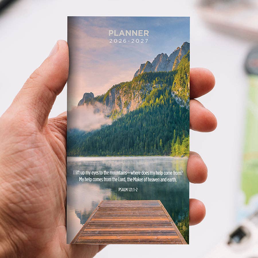 2026-2027 Bible Small Monthly Pocket Planner