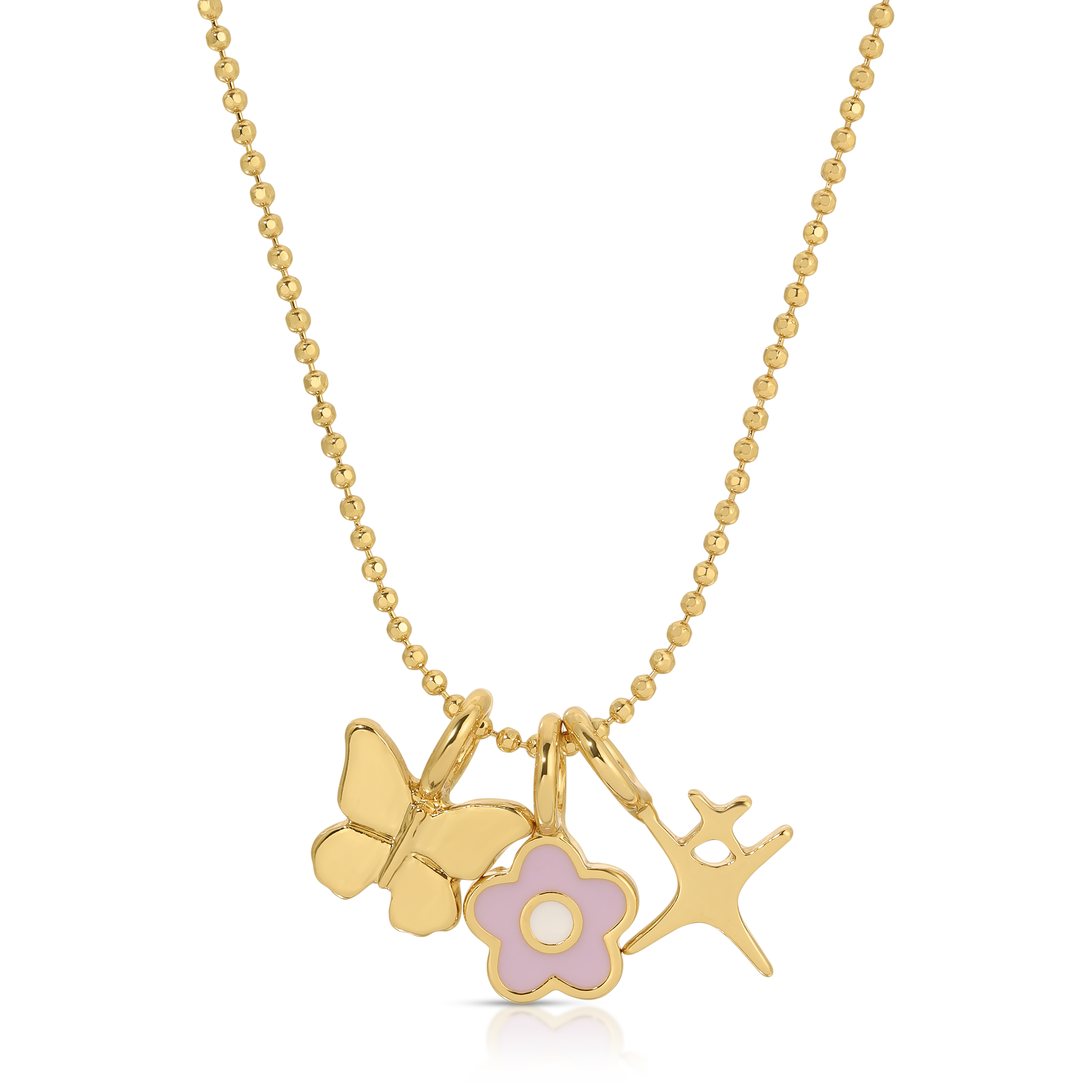 Charm Garden Gold Necklace Chain