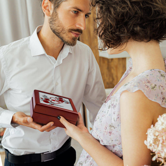 40th Ruby Anniversary Jewelry Box: Jewelry Box