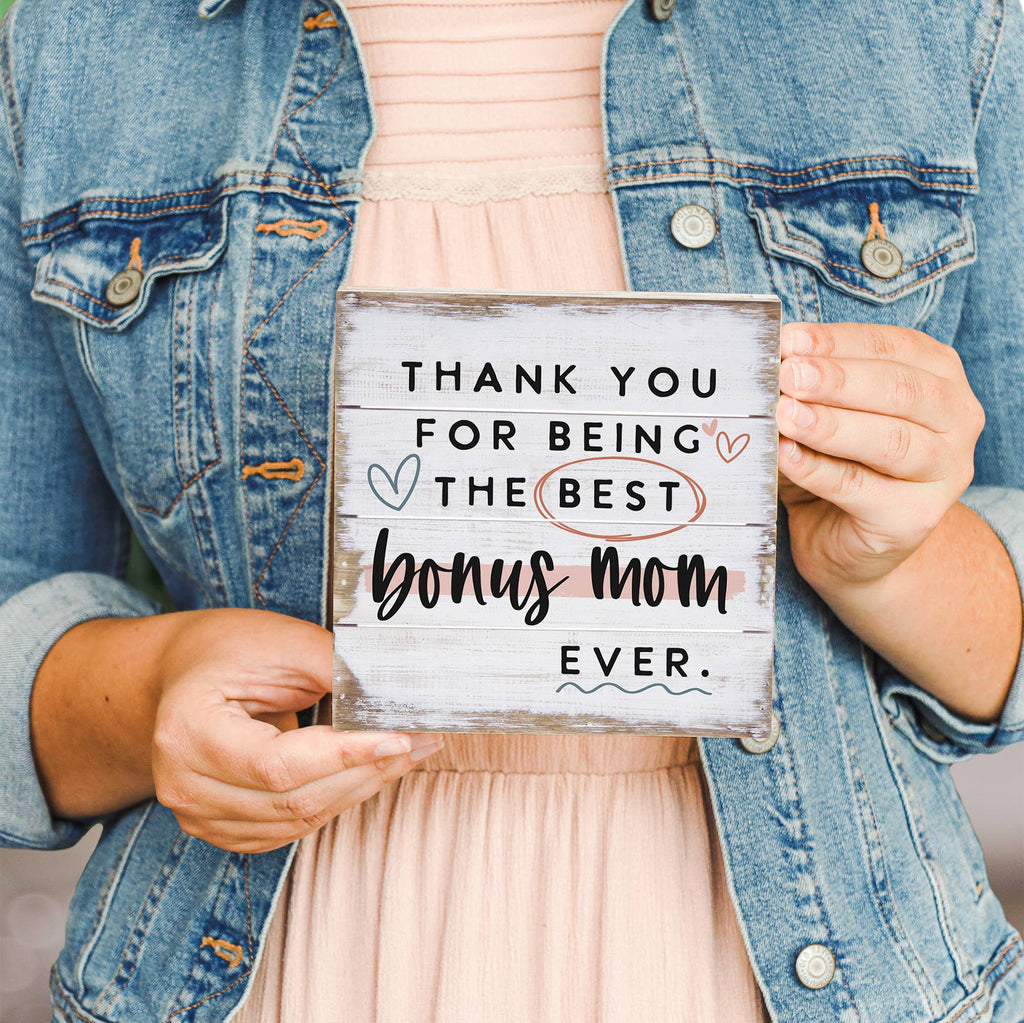 Best Bonus Mom Plaque