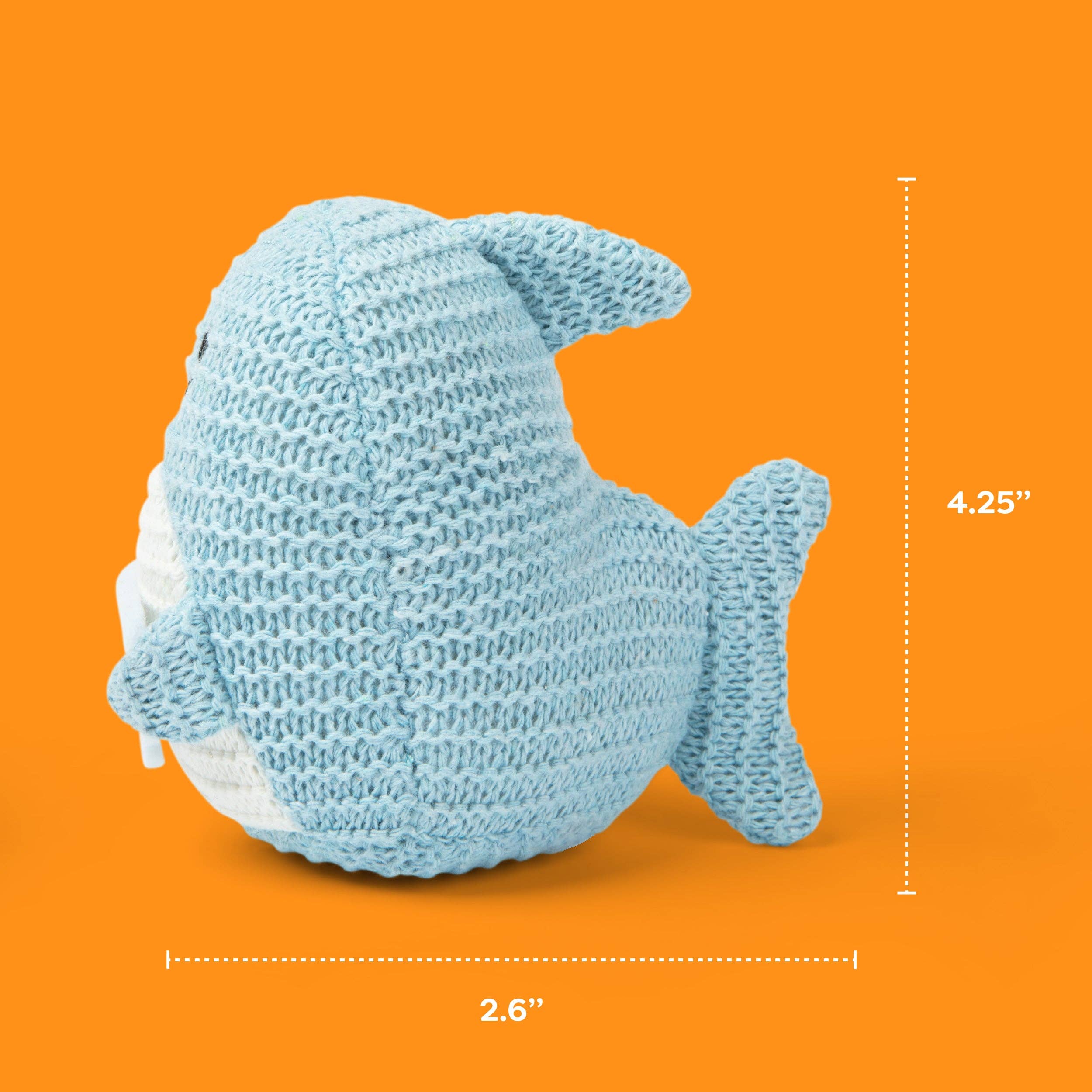 Lil Cheers Shark Crochet Plush
