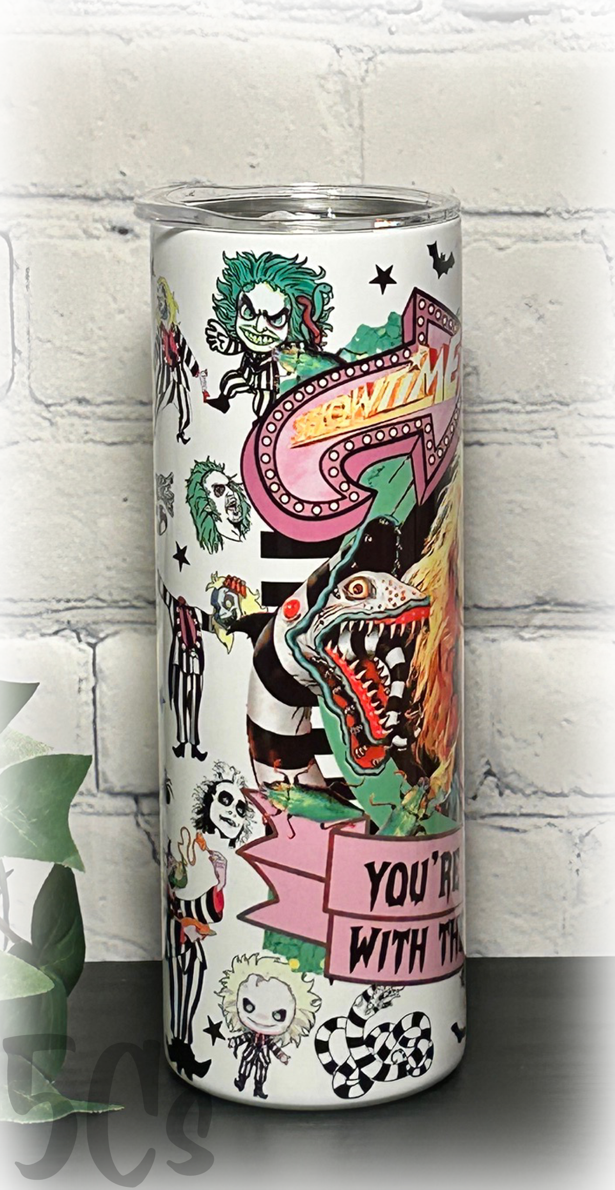 Beetlejuice 20oz Skinny Tumbler