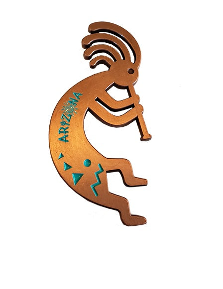 Kokopelli Magnet Bronze