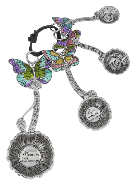 Butterflies Measuring Spoons Set/4