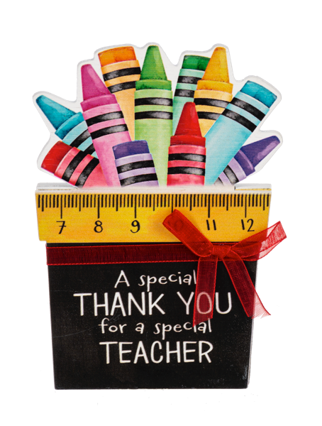 Teacher Hidden Message 2 Pc Gift Card Holder
