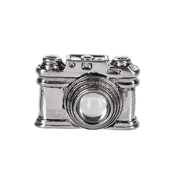 Live Life in Full Focus Camera Pocket Charm
