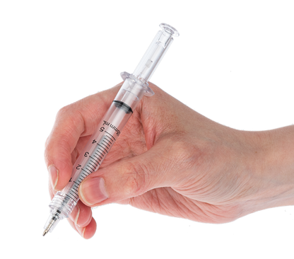 Clear Nurse Syringe Pen