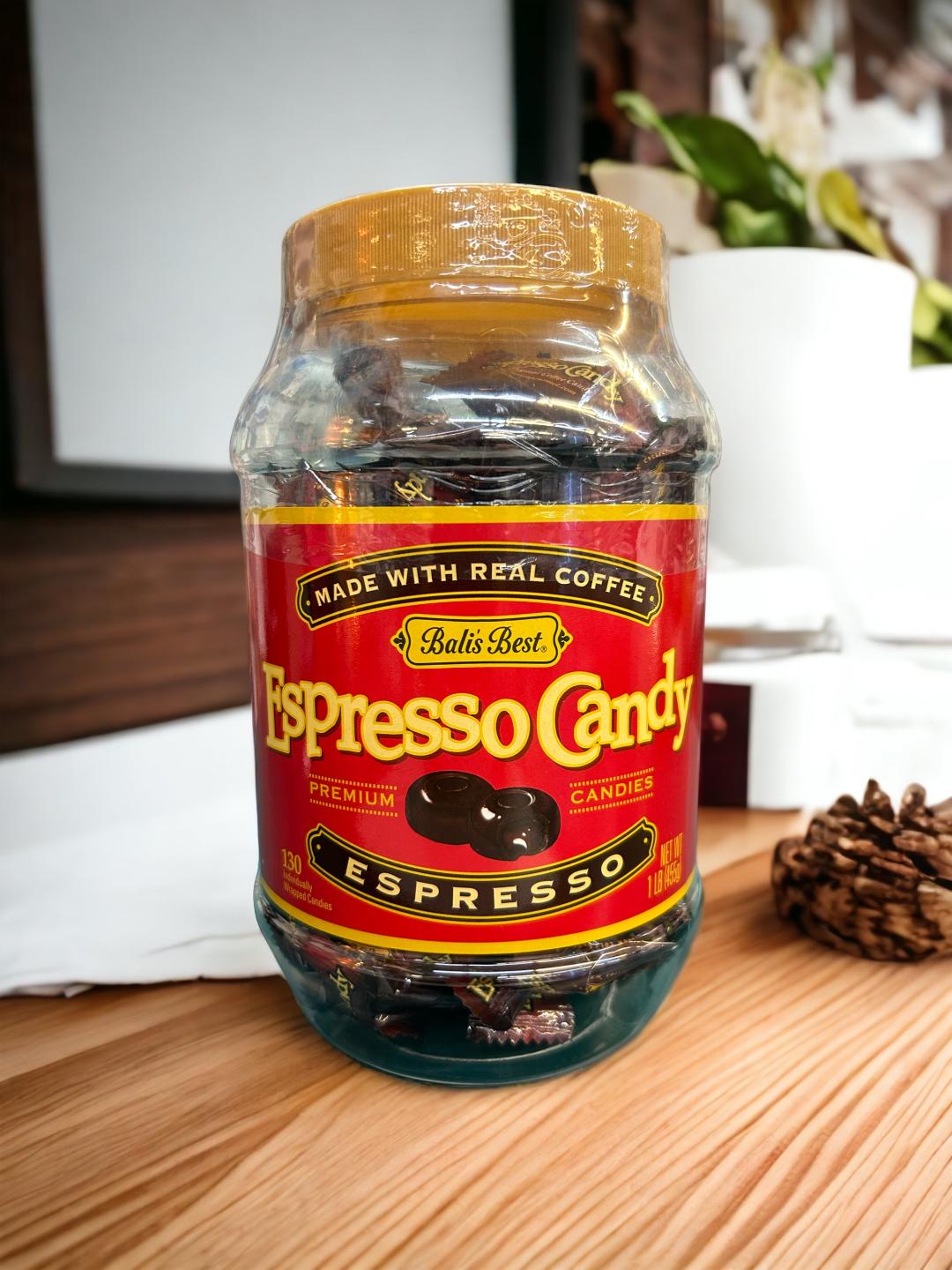 Bali's Best Espresso Candy 1lb Canister