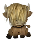 Highland Cow Long Hair Tabletop Figurine