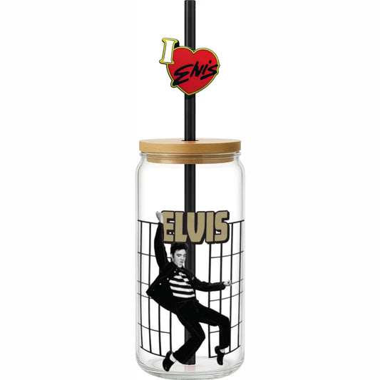 Elvis Glass Cup