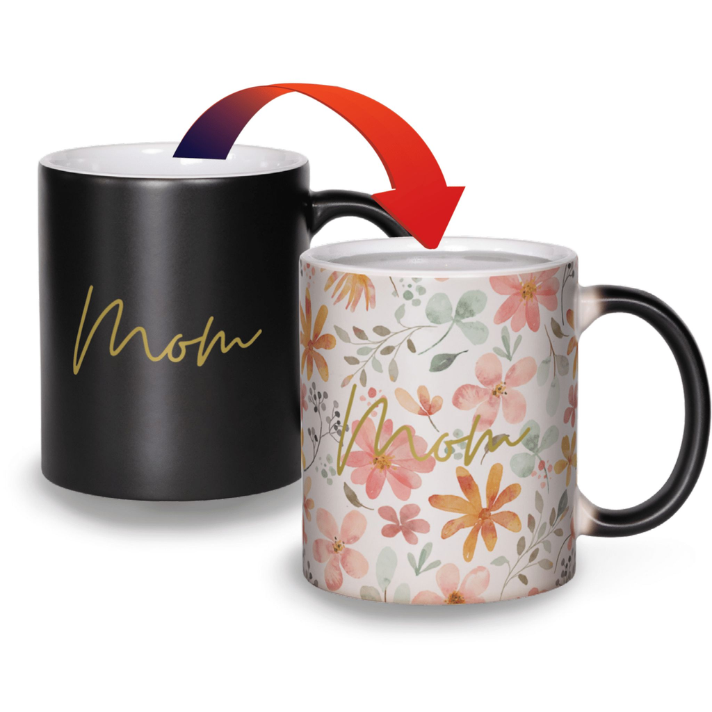 Floral Mom Color Changing Mug