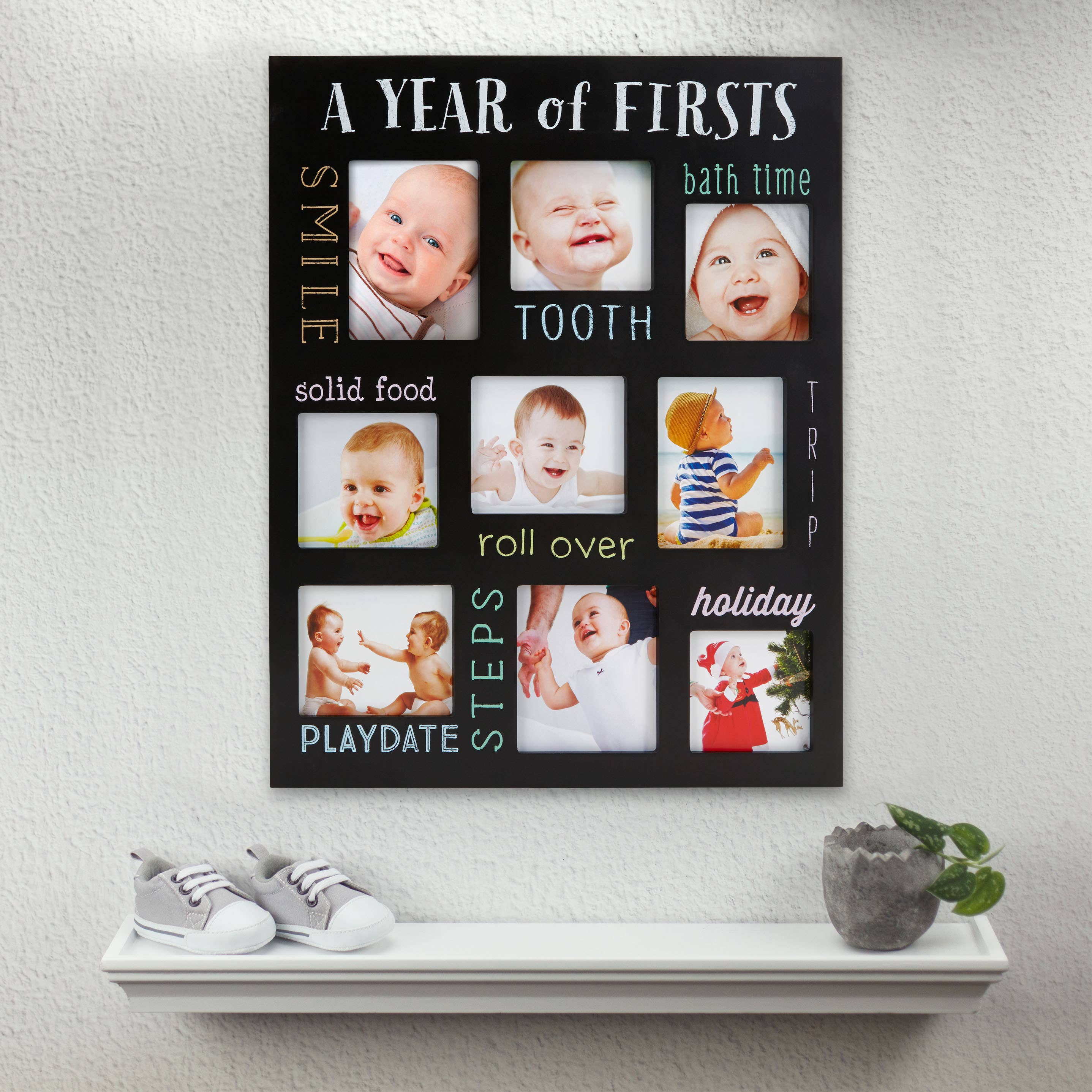 Baby's Firsts Chalkboard Frame