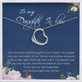To My Beloved Daughter in Law Necklace
