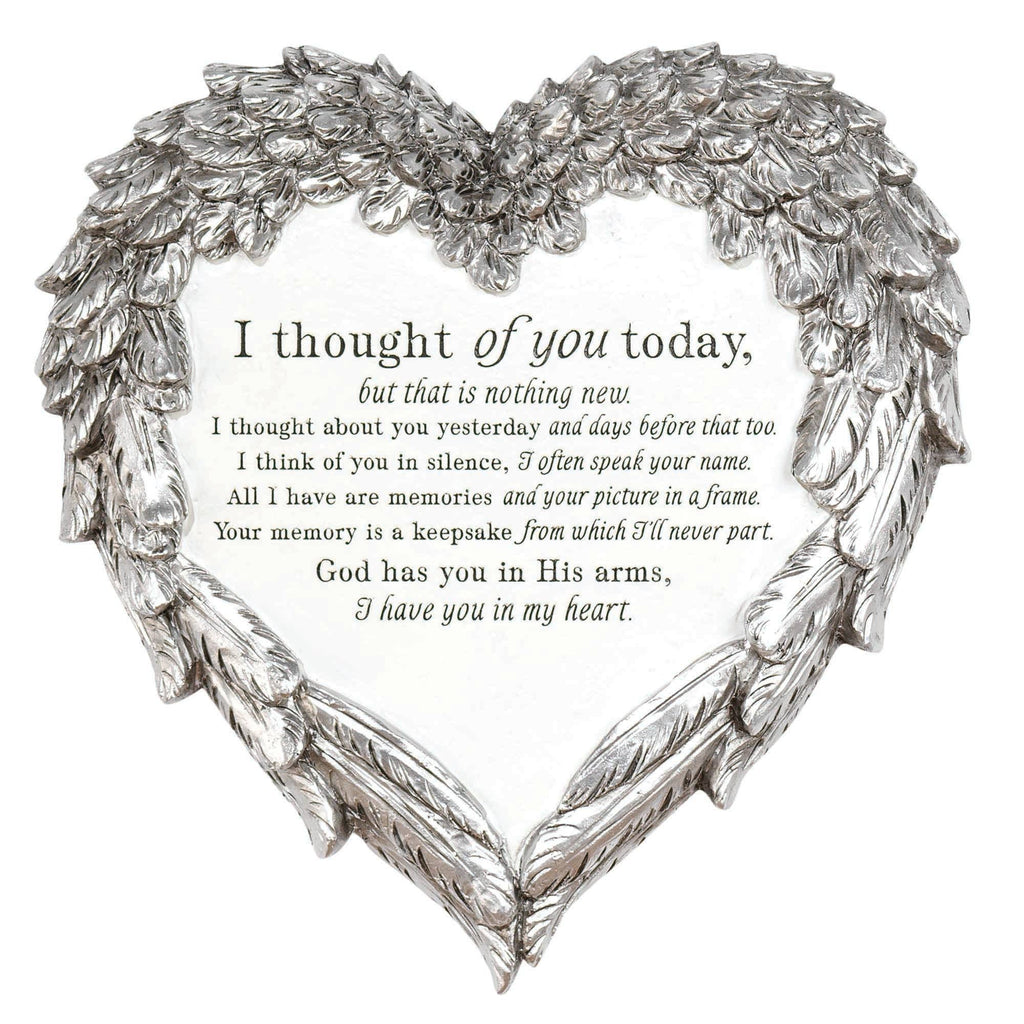 I Thought Of You Today Garden Stone