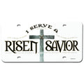 I Serve A Risen Savior License Plate