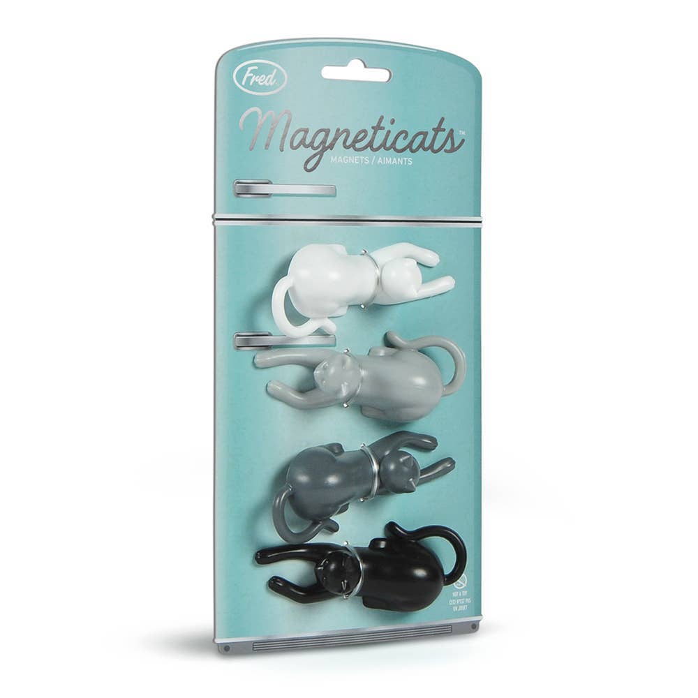 Magneticats Cat Fridge Magnets Set of 4