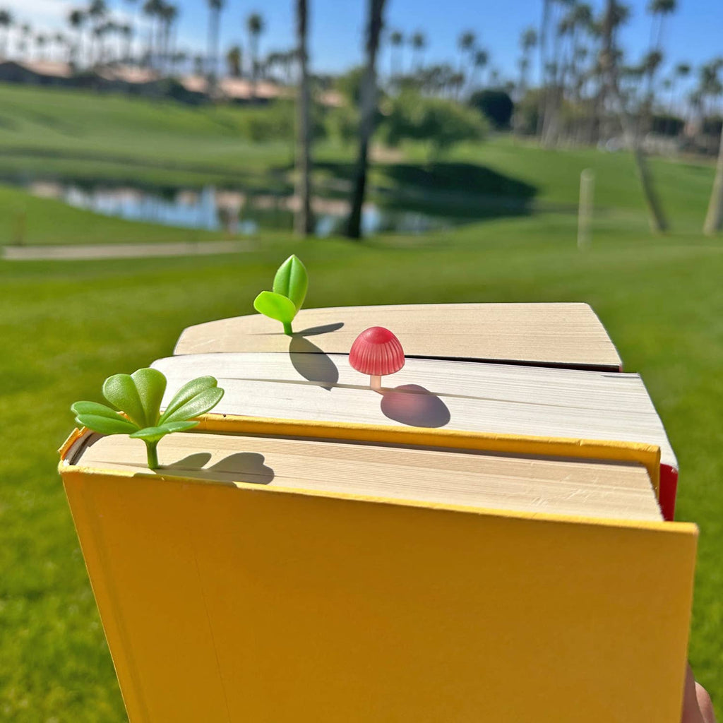 Magic Sprout Mushroom Bookmarks Set of 4