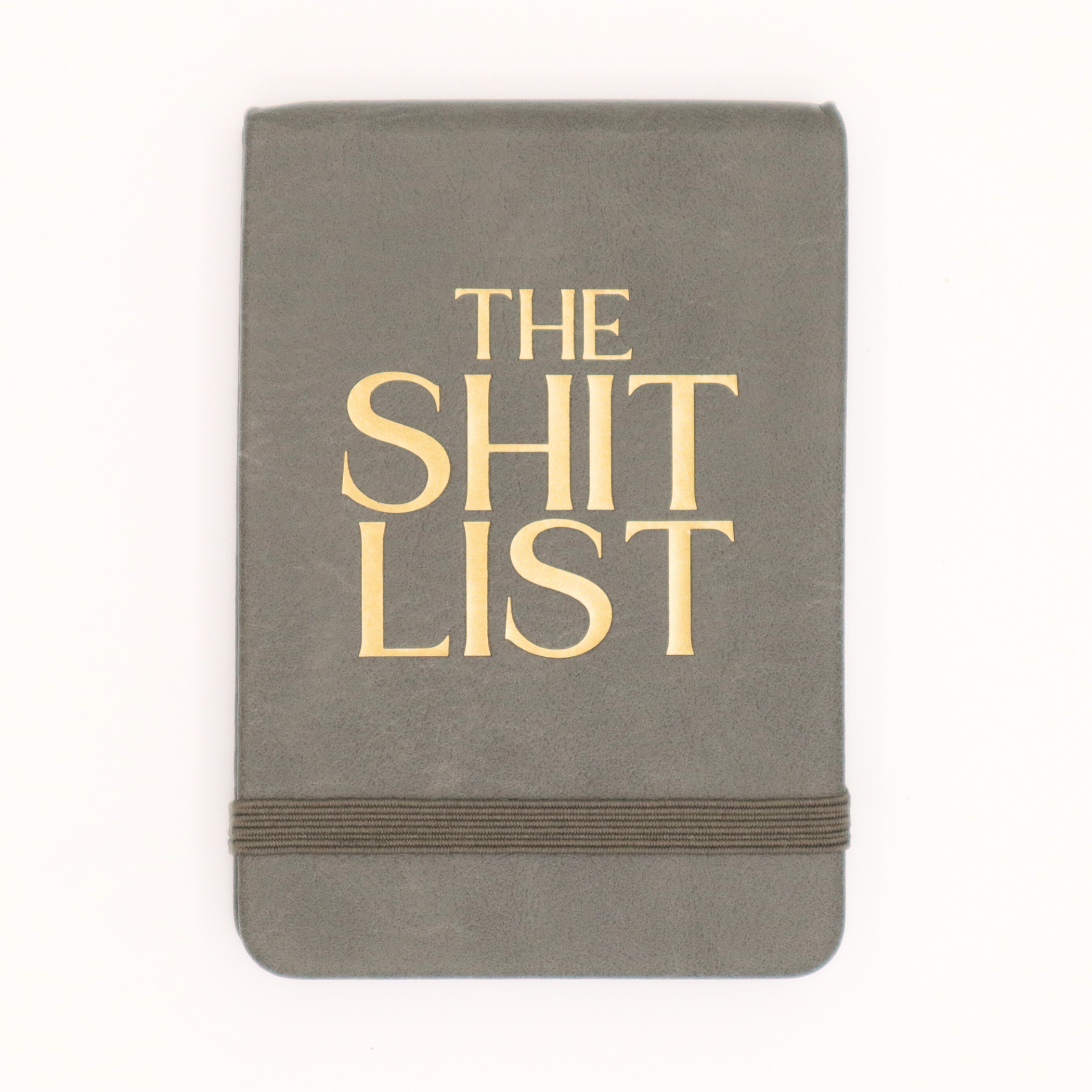 The Shit List Leatherette Pocket Journal