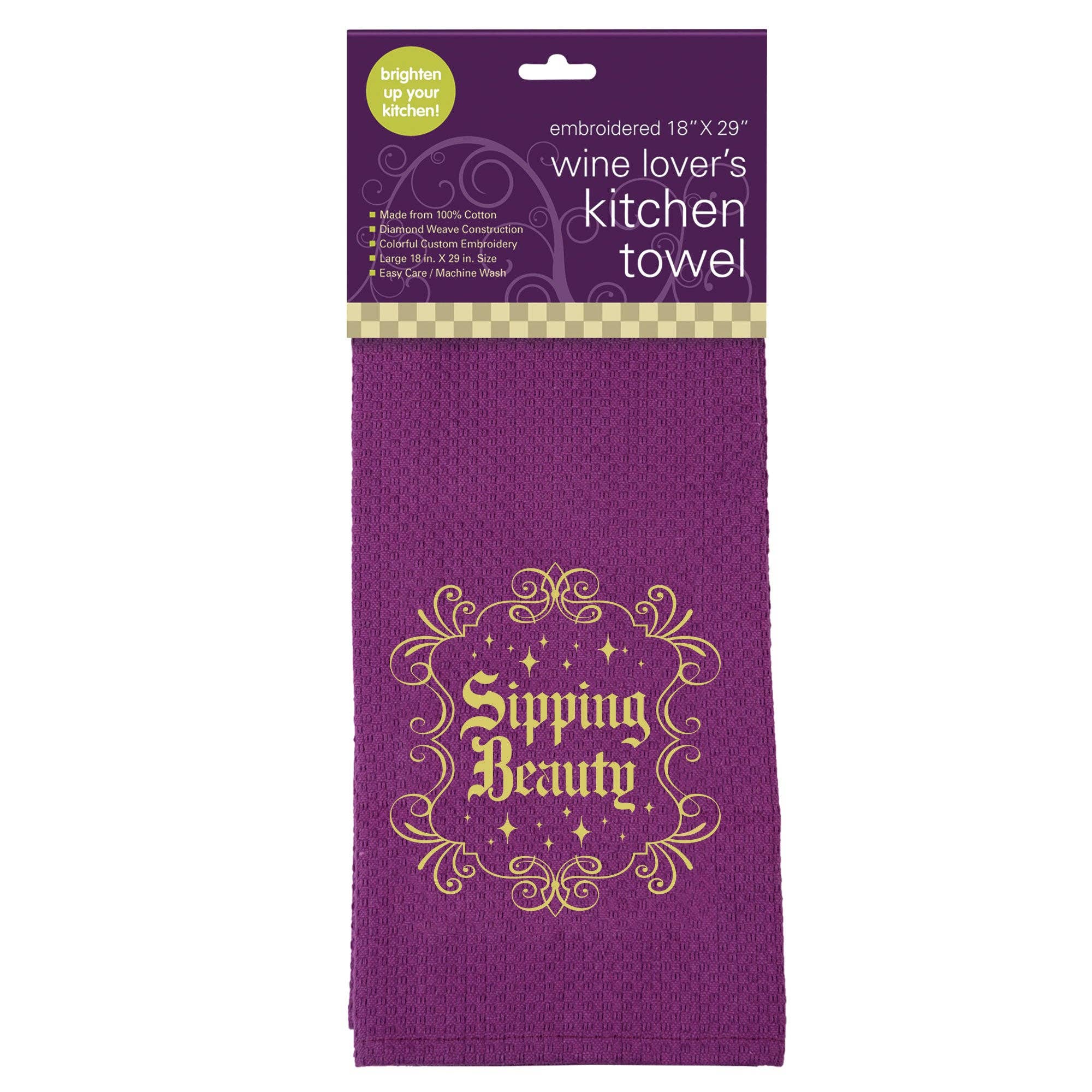 Sipping Beauty Towel