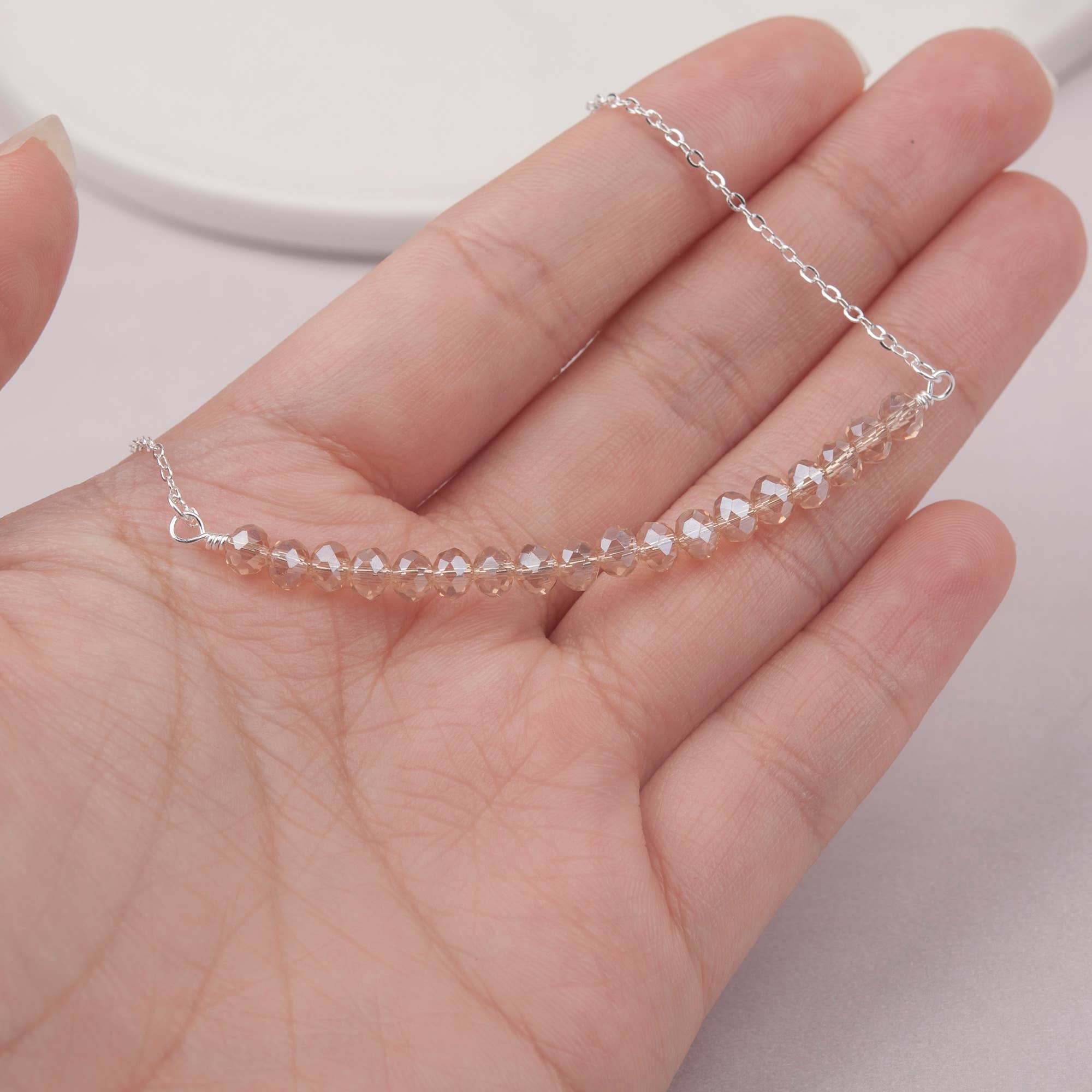 Happy 18th Birthday! Sterling Silver Necklace Jewelry Set