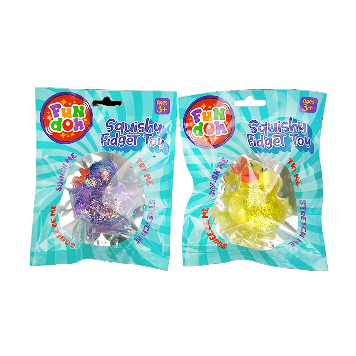 Fun Doh Squish and Squeeze Gummy Fidget Toy