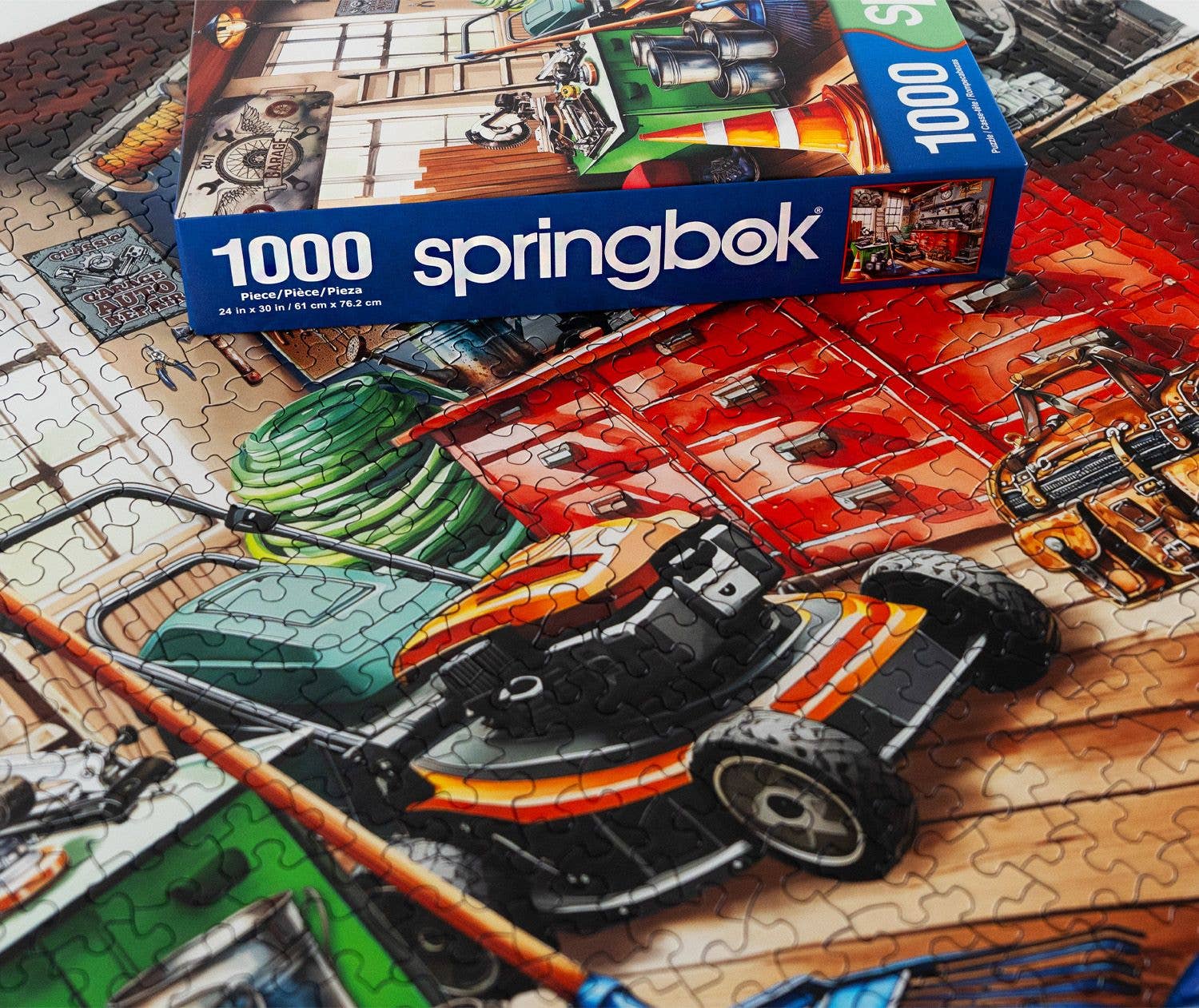 Tool Man's Garage 1000 Piece Jigsaw Puzzle