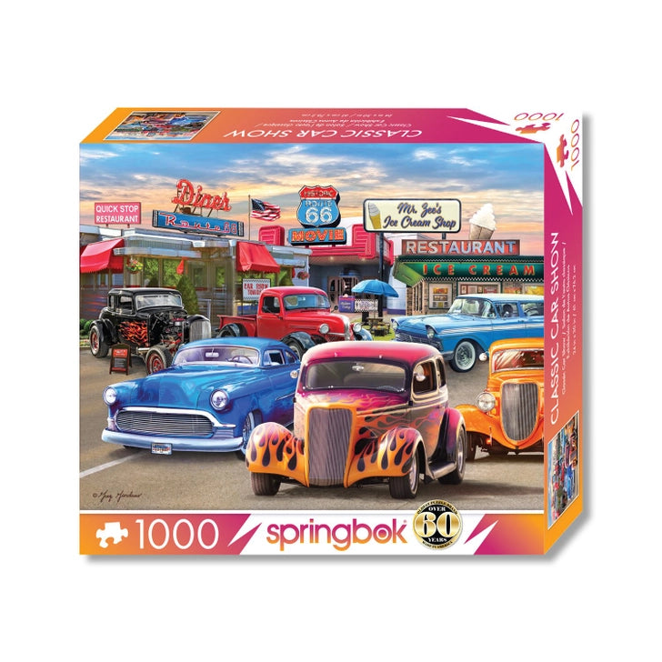 Classic Car Show Puzzle