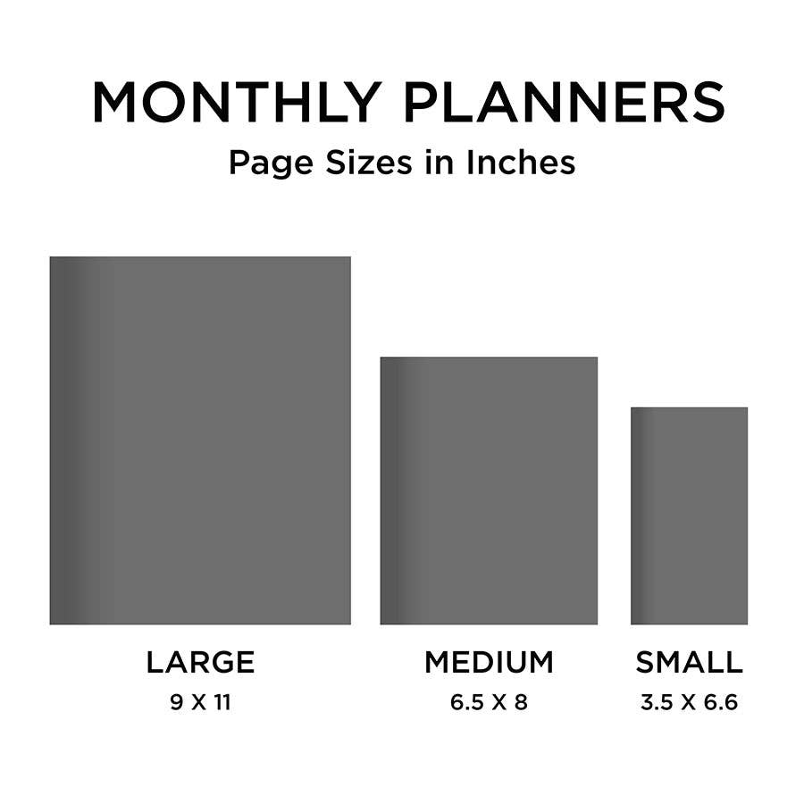 2026-2027 Patriotic Plaid Small Monthly Pocket Planner