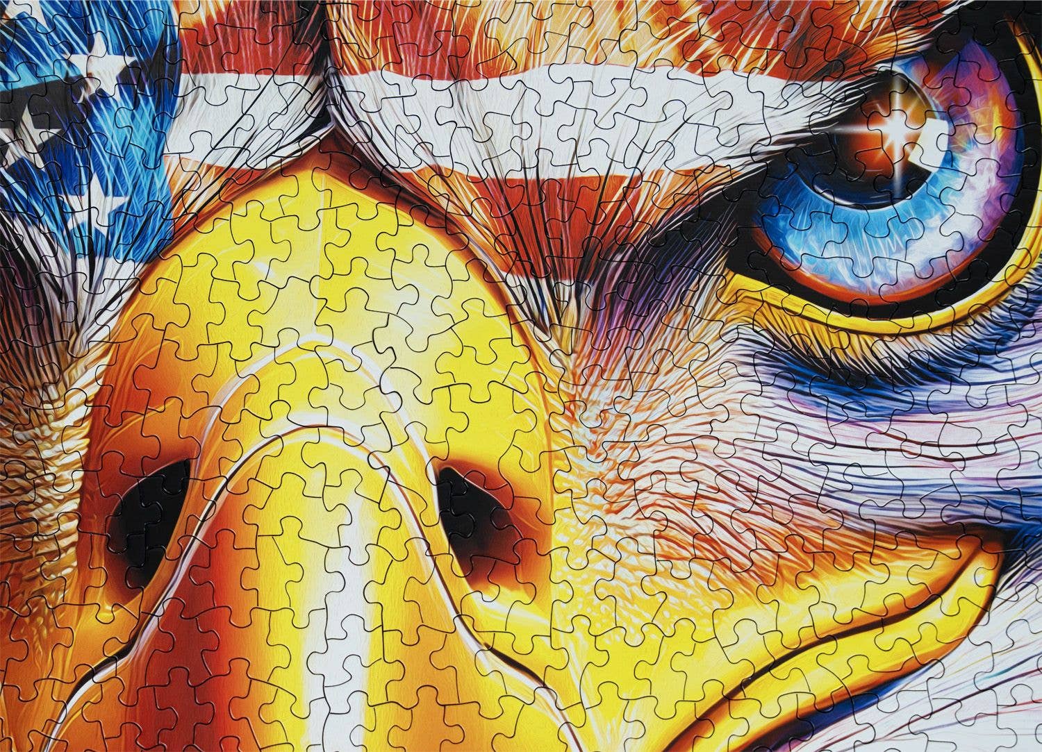 Springbok Puzzle - Amerian Eagle 1000 Piece Jigsaw Puzzle